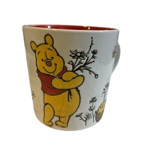 Winnie the Pooh Mug with Red Interior